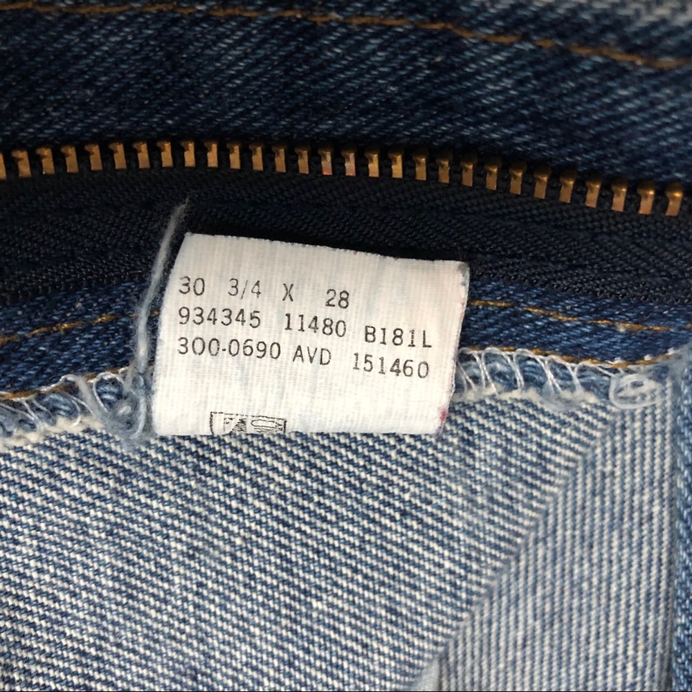Vintage Lee Mom Jeans High Waist 27 inseam - Picture 7 of 9